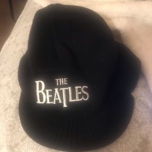The Beatles 2004 black skull cap unisex